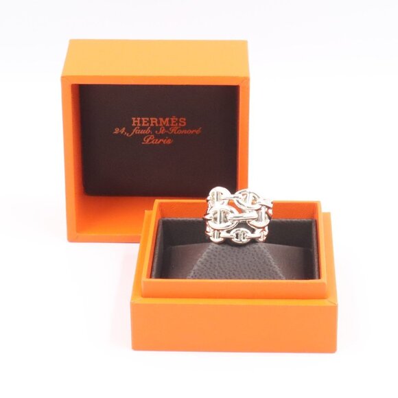 HERMES Silver Ring - Picture 7 of 8